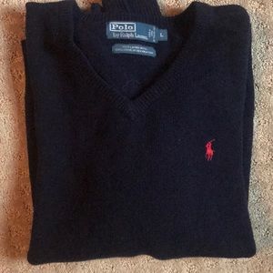 Men’s Polo Wool Sweater
